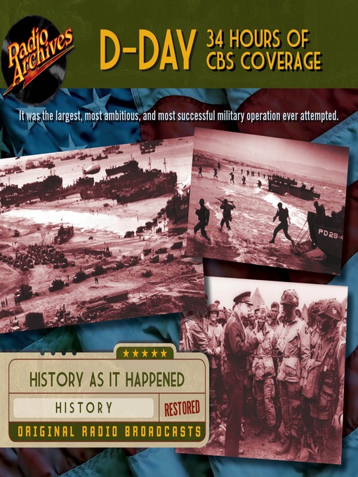 Title details for D-Day: 34 Hours of CBS Coverage by CBS Radio - Wait list